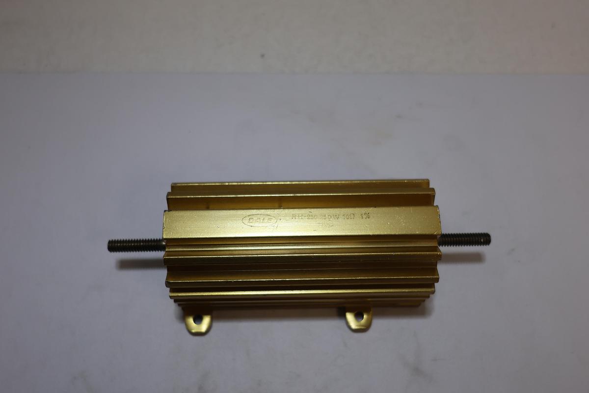 Used Dale RH-250 100Ω 250W 1% Aluminum Housed Wirewound Power Resistor