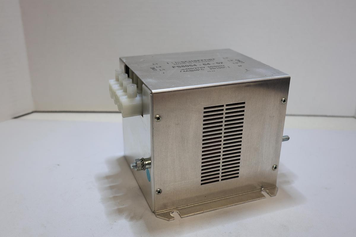 Used Schaffner FS8054-64-52 EMI/RFI Power Line Filter 480/275V 64A Industrial