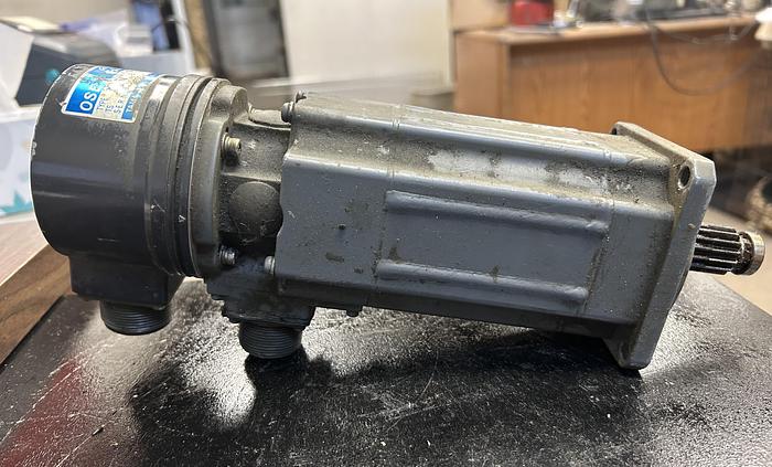 Used Mitsubishi HA33C-S AC Servo Motor w/Tamagawa OSE 5K-6-12-0 Encoder - GHB-47