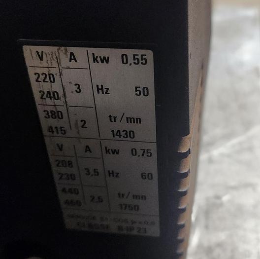 Used Leybold SV16 Sogevac - GHB-89