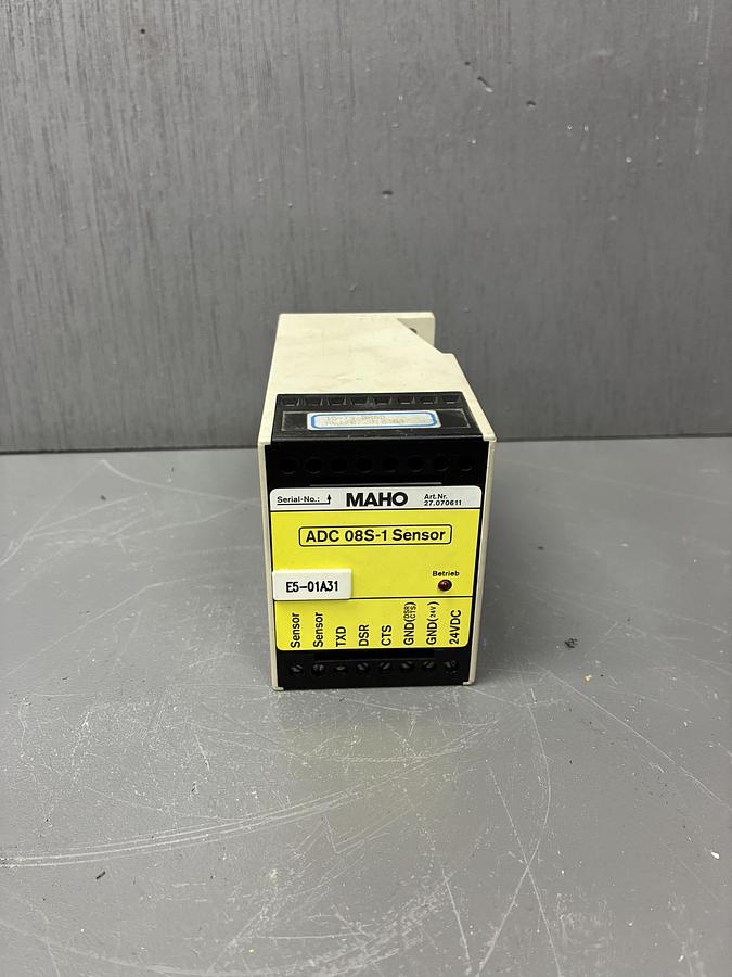 Used  Maho ADC 08S-1 Analog-Digital Converter Module – CNC Machine Interface GHA-140