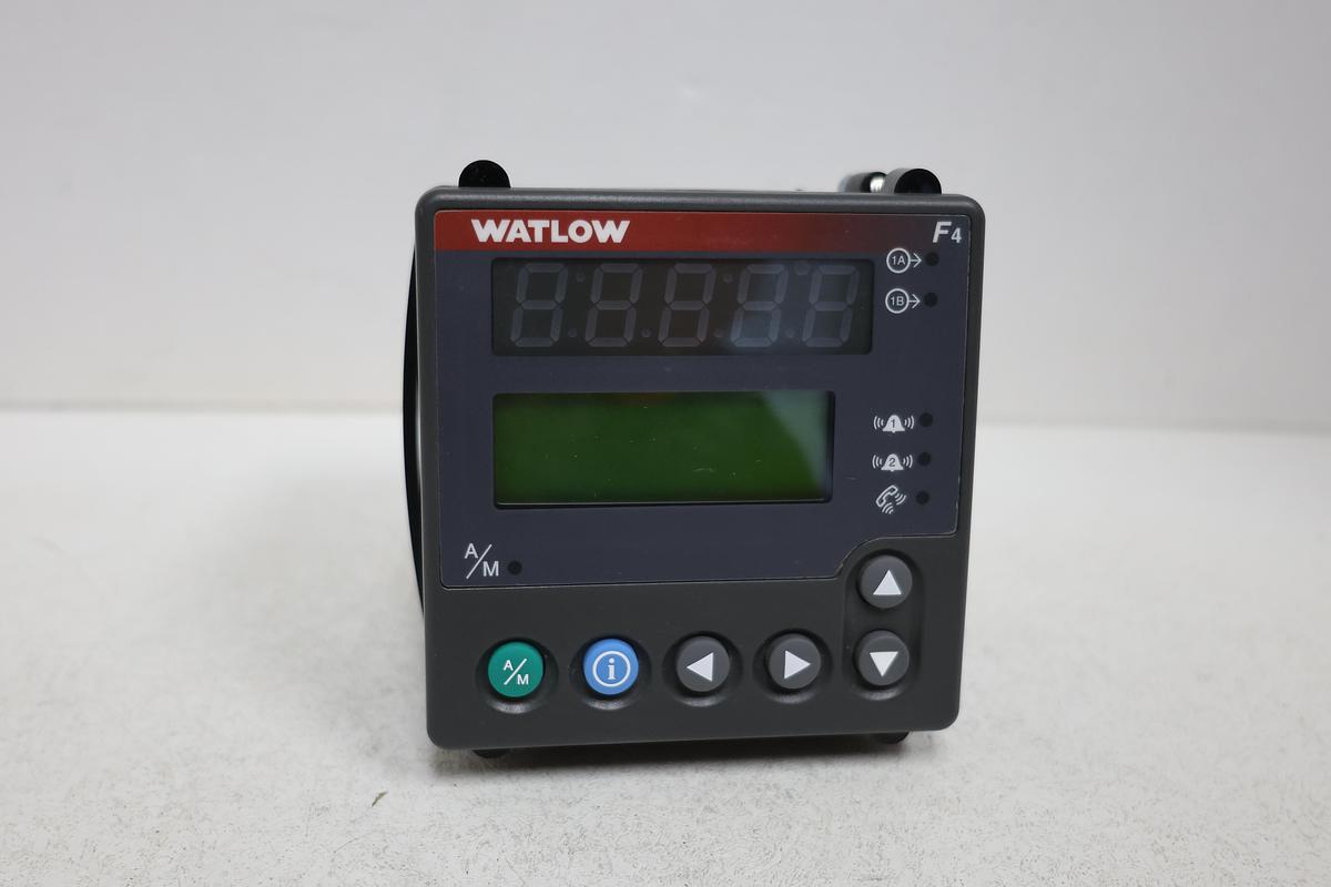 Used Watlow F4PH-FFAB-11RG Series F4 Temperature Controller 100-240V Type 4X GHA-37