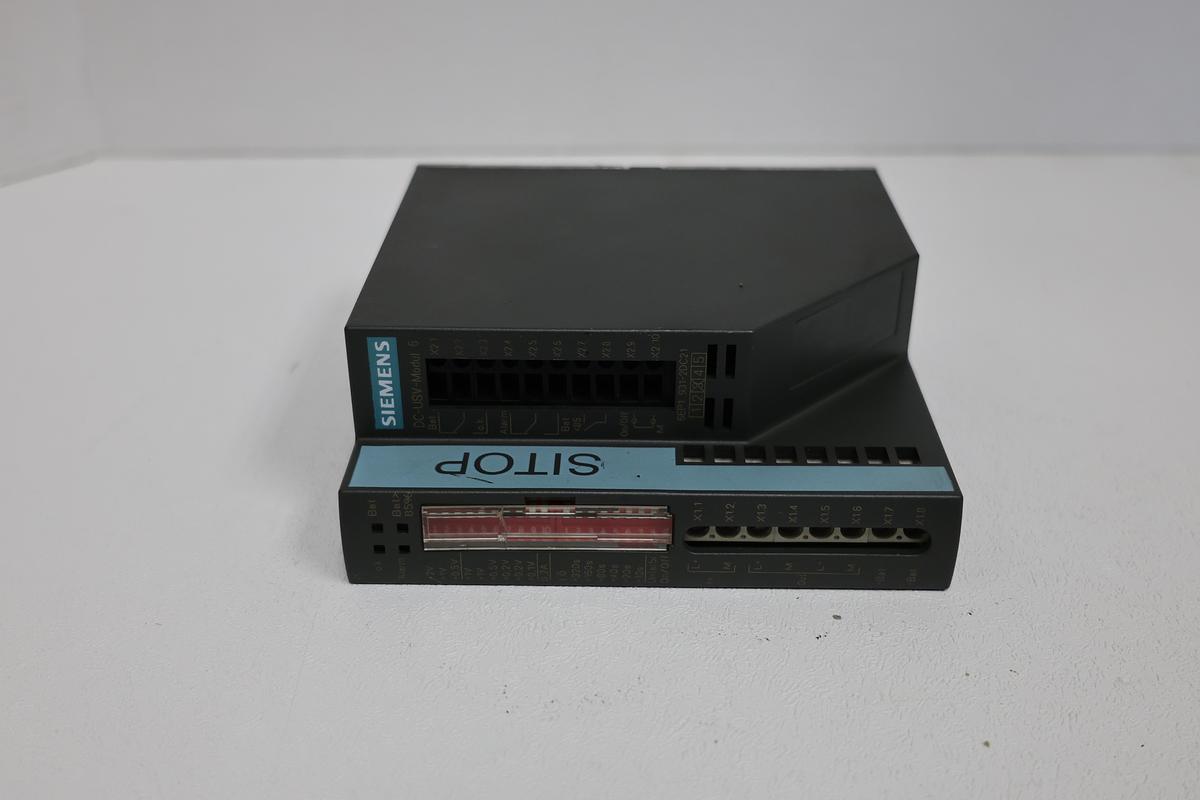 Used Siemens SITOP DC‑USV‑Modul 6 - 6EP1 931‑2DC21 – 24 V DC / 6 A UPS Module GHC-37