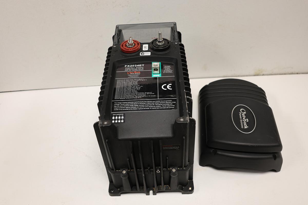 Used Outback Power Grid-Hybrid FX-2024ET Renewable Energy System GHA-5