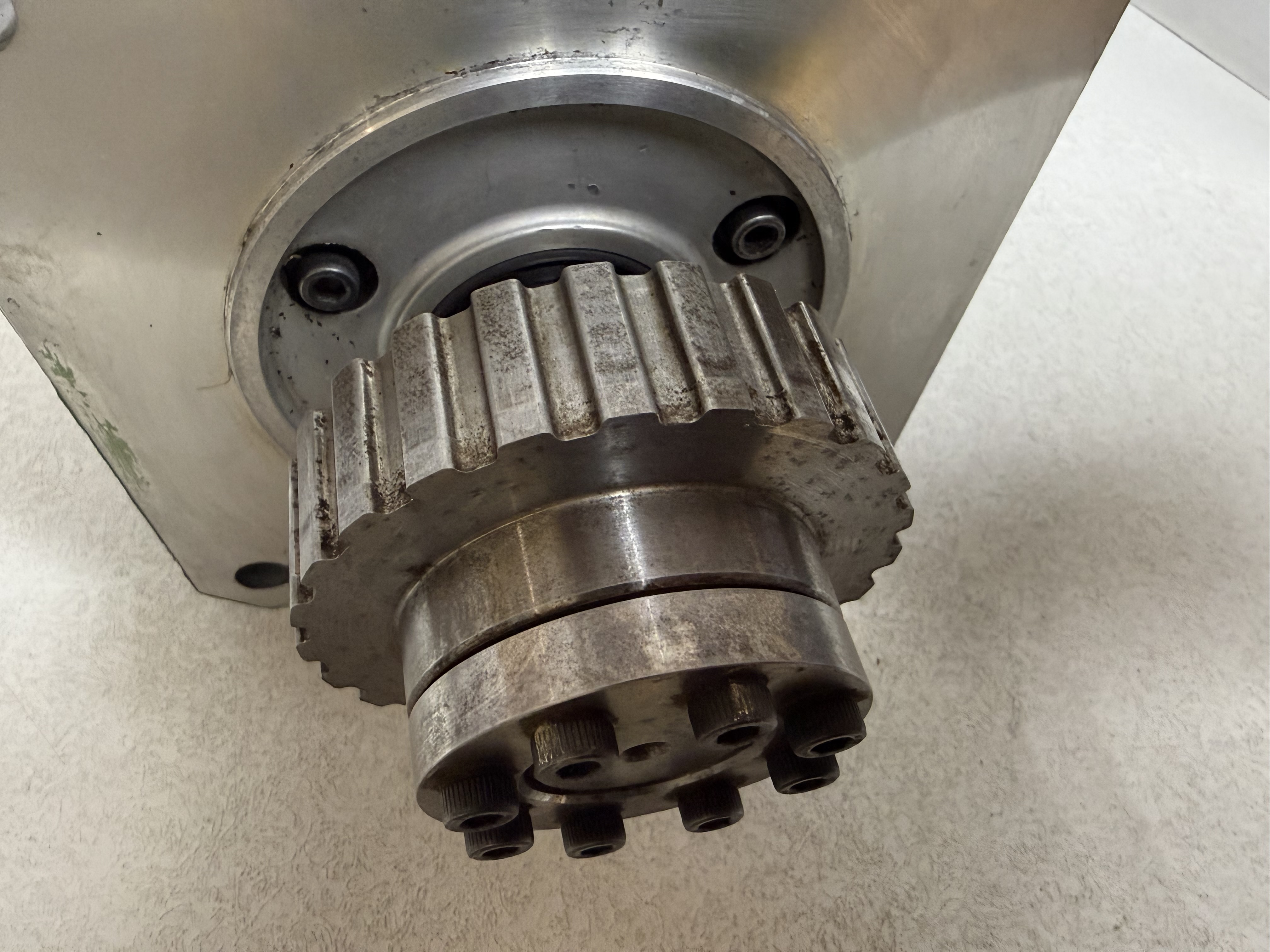 Used MITSUBISHI AC SERVO MOTOR HA200NC-S ENCODER OSE104 GHA-11