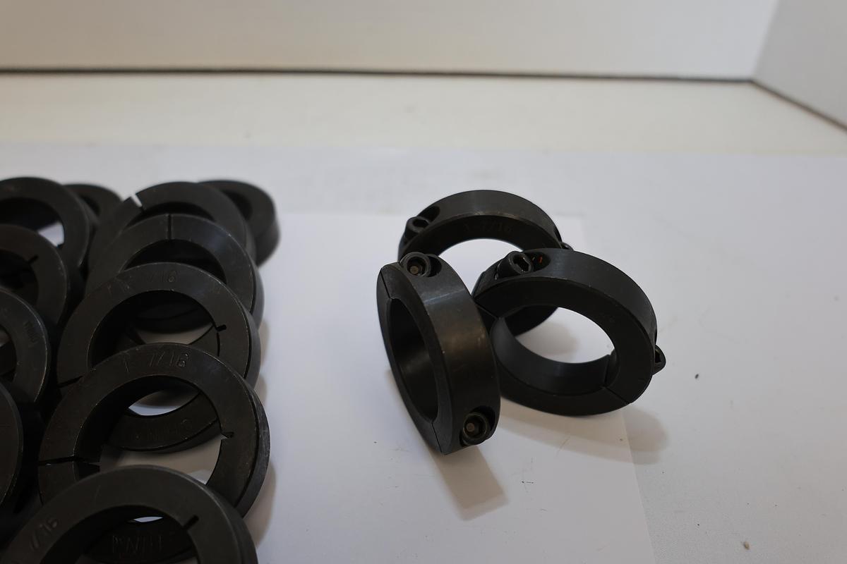 Lot of 16 McGuire 1-7/16" Shaft Collars Split Clamp 1 & 2 Piece New