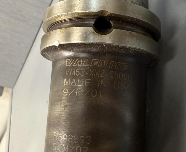 Used VALENITE VM63-XMZ-S5080 BORING BAR GHA-GS57
