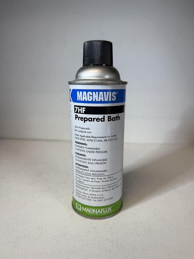 Used Magnaflux 01-1580-77 Magnavis 7HF Prepared Bath 300g GHA-SS4