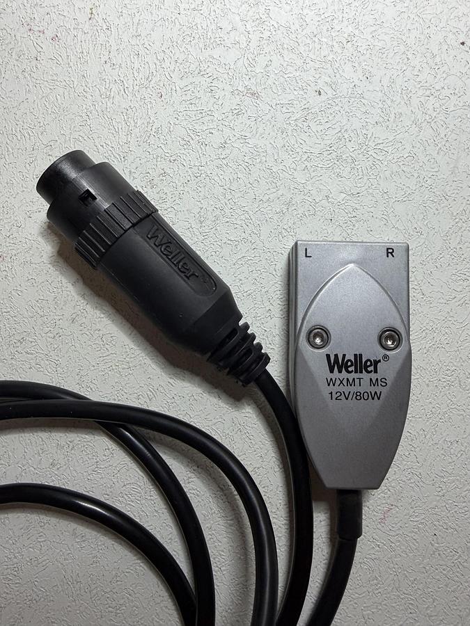 Used  WELLER WMRT Micro Tweezer, 24V 80W GHC-36