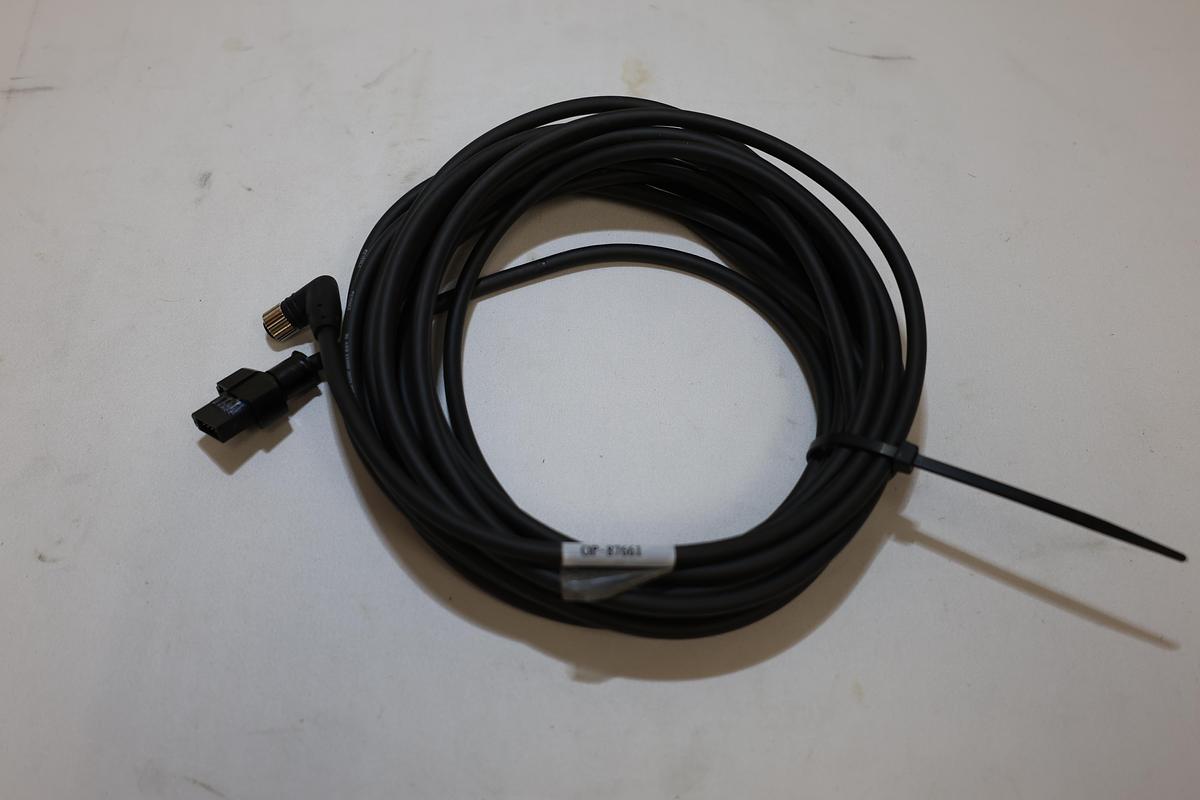 KEYENCE VM-1 Industrial Sensor Cable Cordset 10 Ft M8 Right Angle NEW