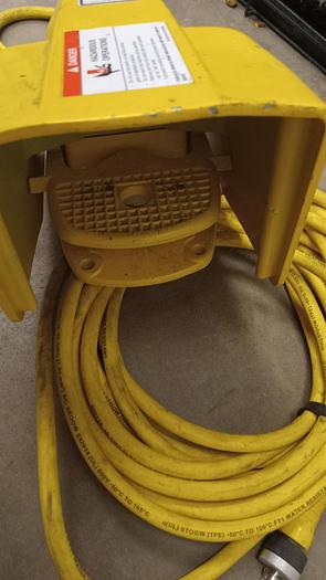 Used Square D CQ0010366FS3 Heavy Duty Foot Switch w/Cord -GHA-171