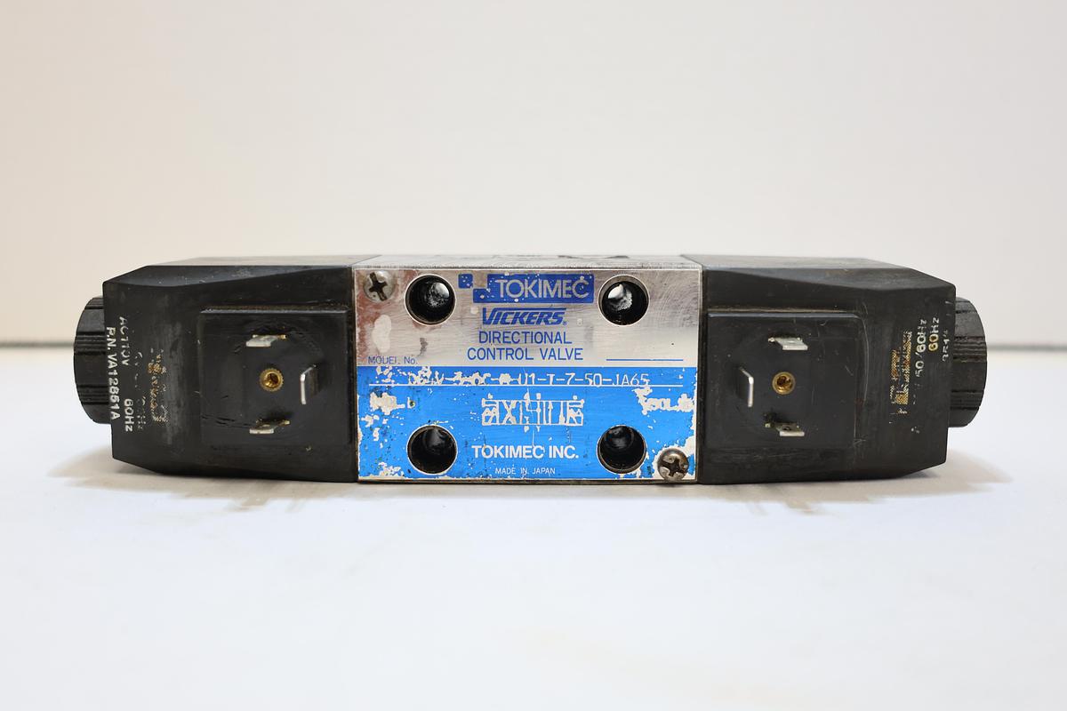 Used TOKIMEC DG4V-3-6C-M-U1-T-7-50-JA65 Directional Control Valve – Hydraulic Solenoid Valve 