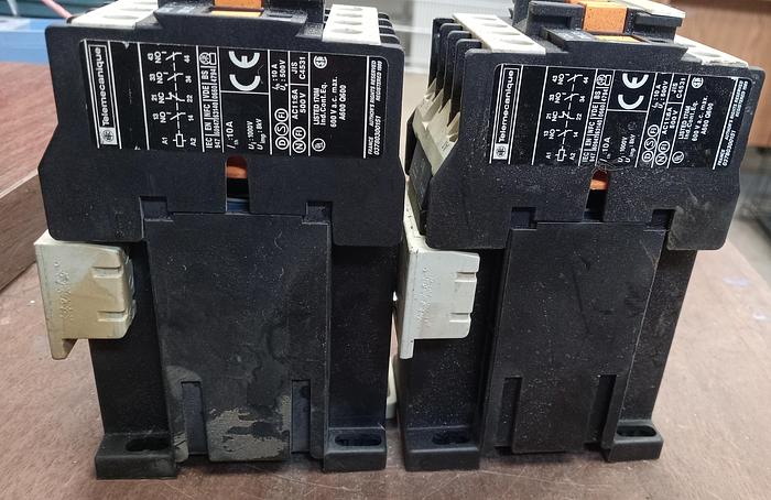 Used Used Lot of 2 Telemecanique CA3DN31 Contactor - GHA-99