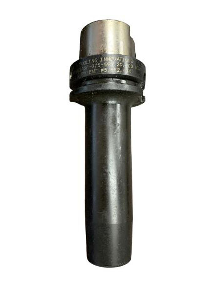 Used Tooling Innovations HSK63ASF-075-590 Shrink Fit Tool Holder GHA-109