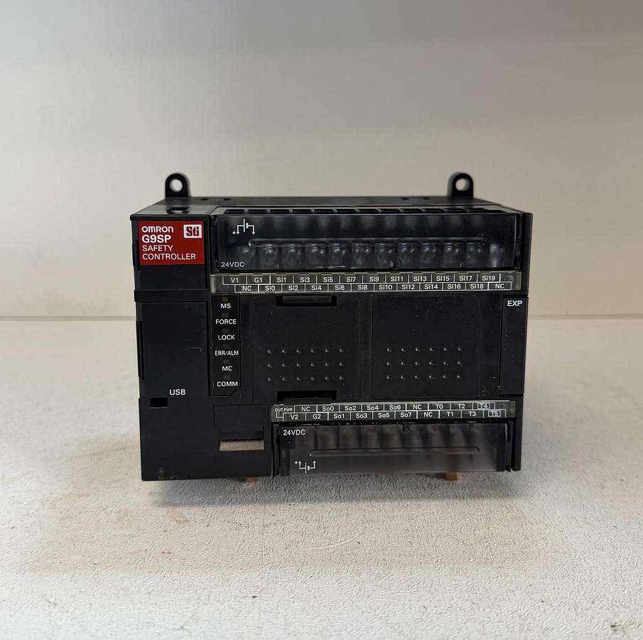 Used Omron STi G9SP-N20S Safety Controller 24VDC 500mA GHA-185