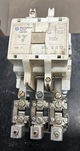 Used Westinghouse A200M4CAC Motor Control Model K Size 4 3P 40HP 200V - GHB-80