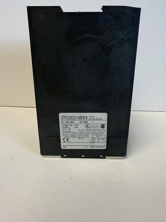 Used Siemens Contactor Safety Combination 3TK2923-0BB4