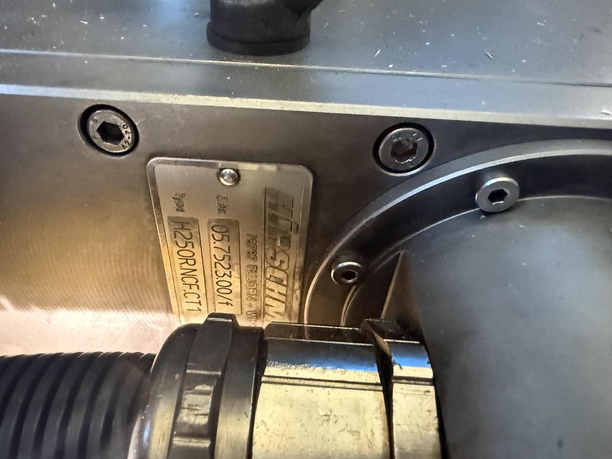 Used Hirschman H250R.NC Electric Rotary Indexing Table 9-3/4" 