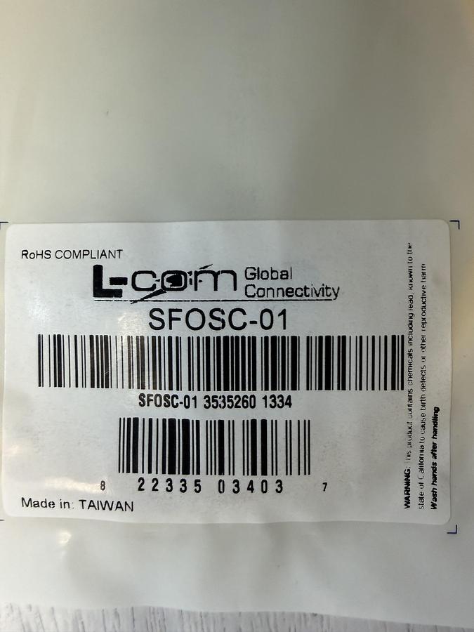 (NEW) L-COM SFOSC-01 CORD GHA-178