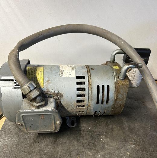 Parts Only *UNTESTED* Gast 0523-V3-G181D Vacuum Pump Marathon 1/4hp motor - GHB-83