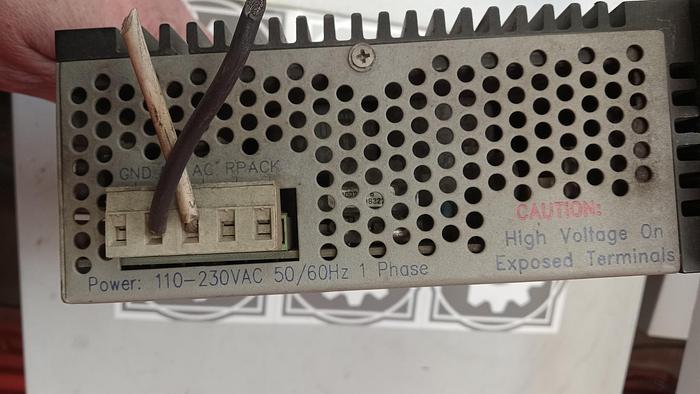 Parts Only B8001 Industrial Devices Corp Digital Brushless Servo Motor Drive - For Parts Only - GHA-17