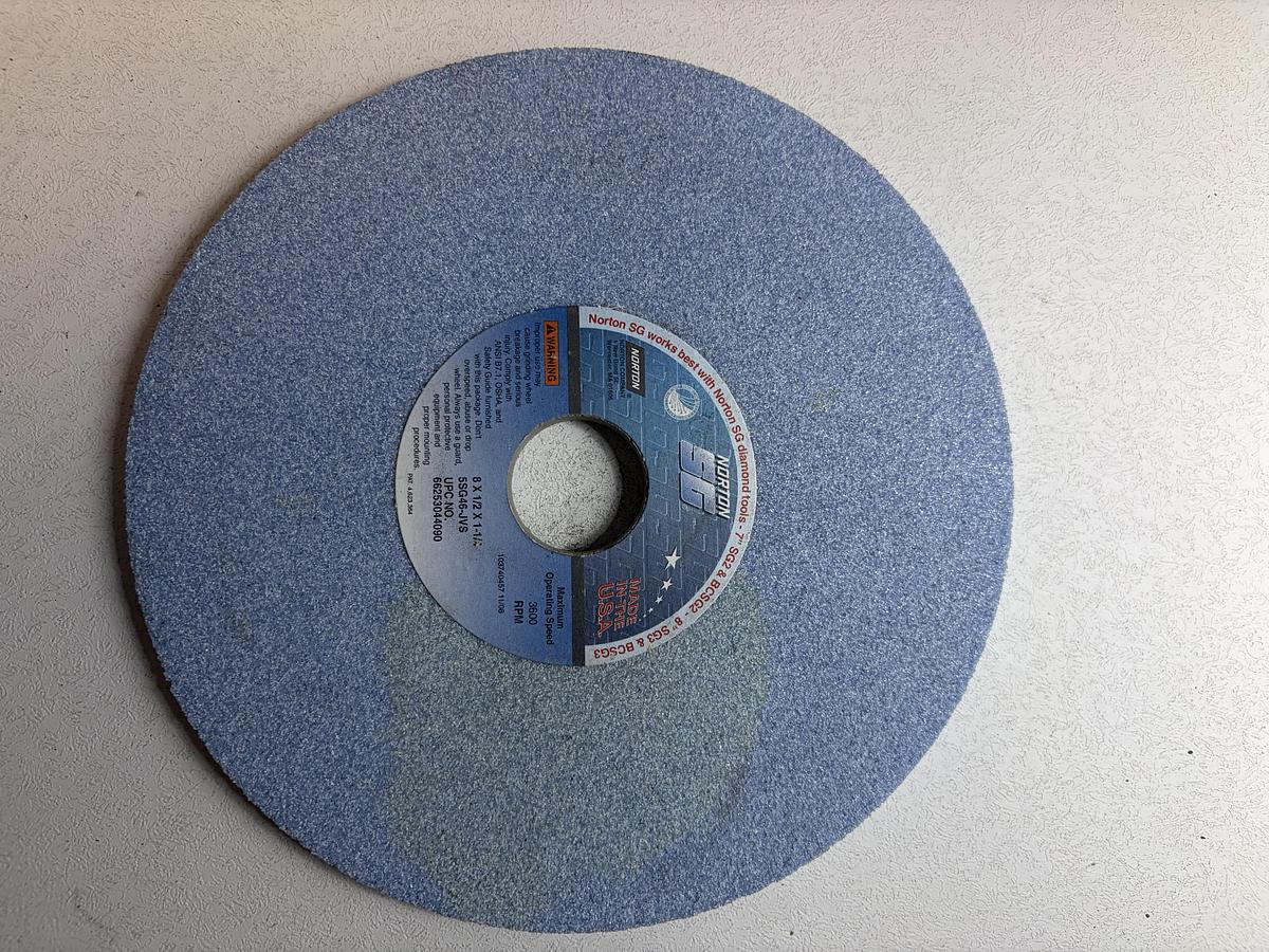 Norton 8 x 1/2 x 1-1/14 5SG46-JVS Grinding Wheel GHC-43