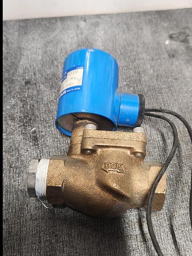 Used Saginomiya Valve Unit w/Solenoid Valve WEV-2006GPW@13 - GHA-58