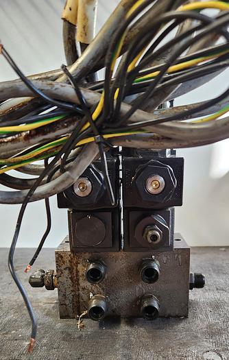 Used Daikin(2)Solenoid Controlled Valve K20-G02-2CA-20-E w/Throttle & Check Valve MT-02W-50 - GHA-158-C3