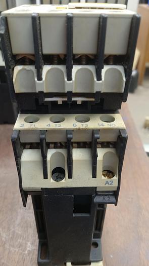 Used Telemecanique LP1 D1210 Contactor w/LA1-DN04 Aux Contact Block - GHA-100