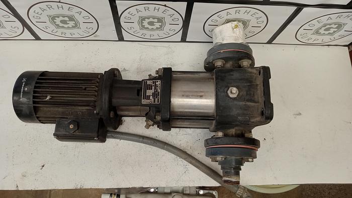 Used Grundfos A96083302-P10812529 Multi-Stage Pump 1.5HP 15.4GPM GH602