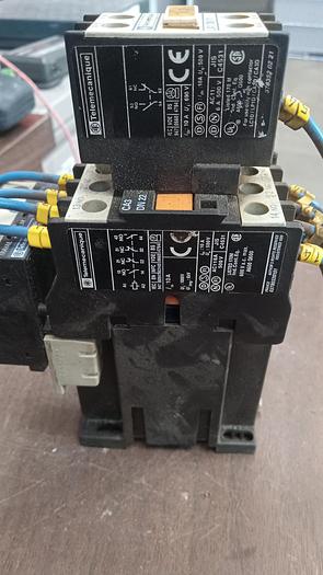 Used Telemecanique CA3DN22 Contactor w/LA1DN11 Contact Block & LA4DT2U - GHA-99
