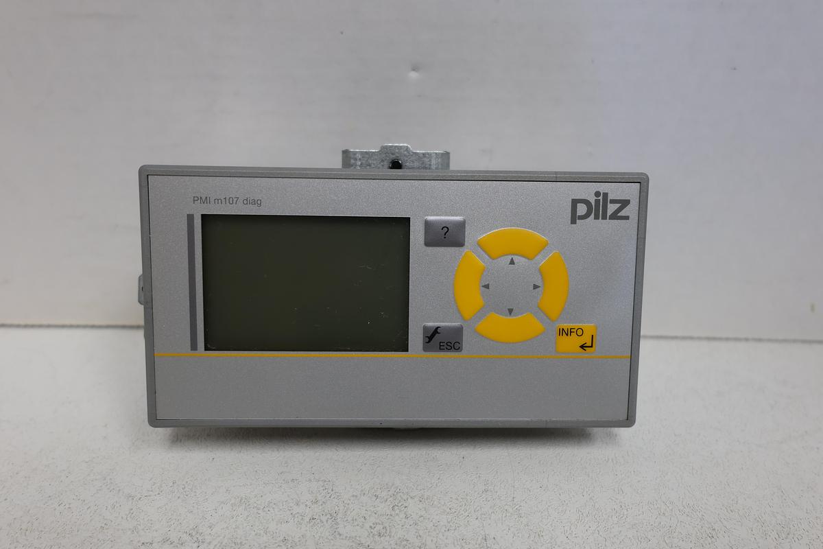 Used Pilz PMI m107 diag HMI Operator Panel 260000 24VDC Industrial Terminal GHC-4