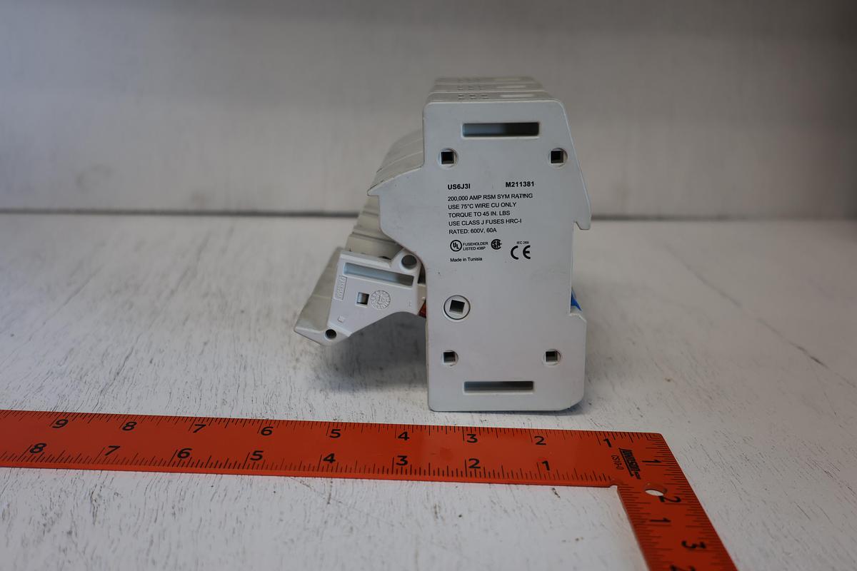 Used Ferraz Shawmut US6J31 Fuse – 600V, Class J, 31A – Fast Acting GHA 181