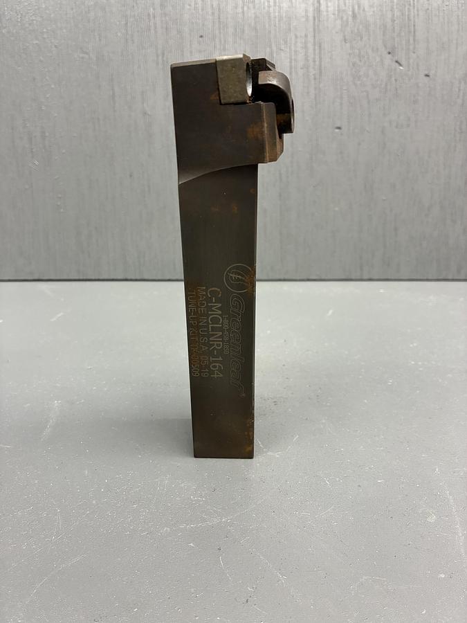 Used Greenleaf C-MCLNR-16-4 Lathe Turning Tool Holder – 1" Shank – CNMG Inserts GHC-10
