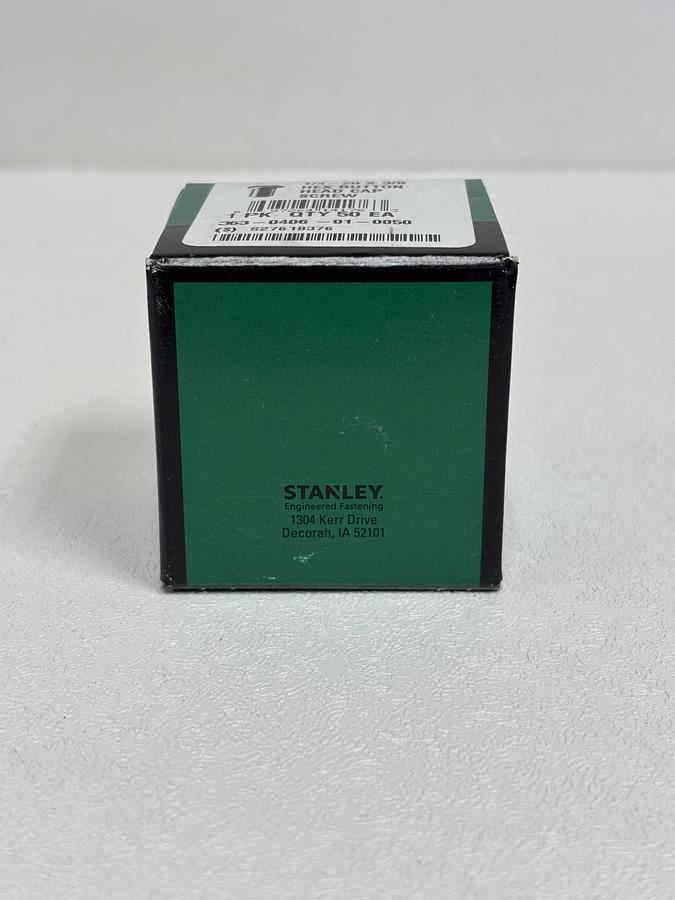 Used 50 PCS – Decorah 1/4-20x3/8 Hex Button Head Cap Screws 363-0406-01-0050 GHA-151