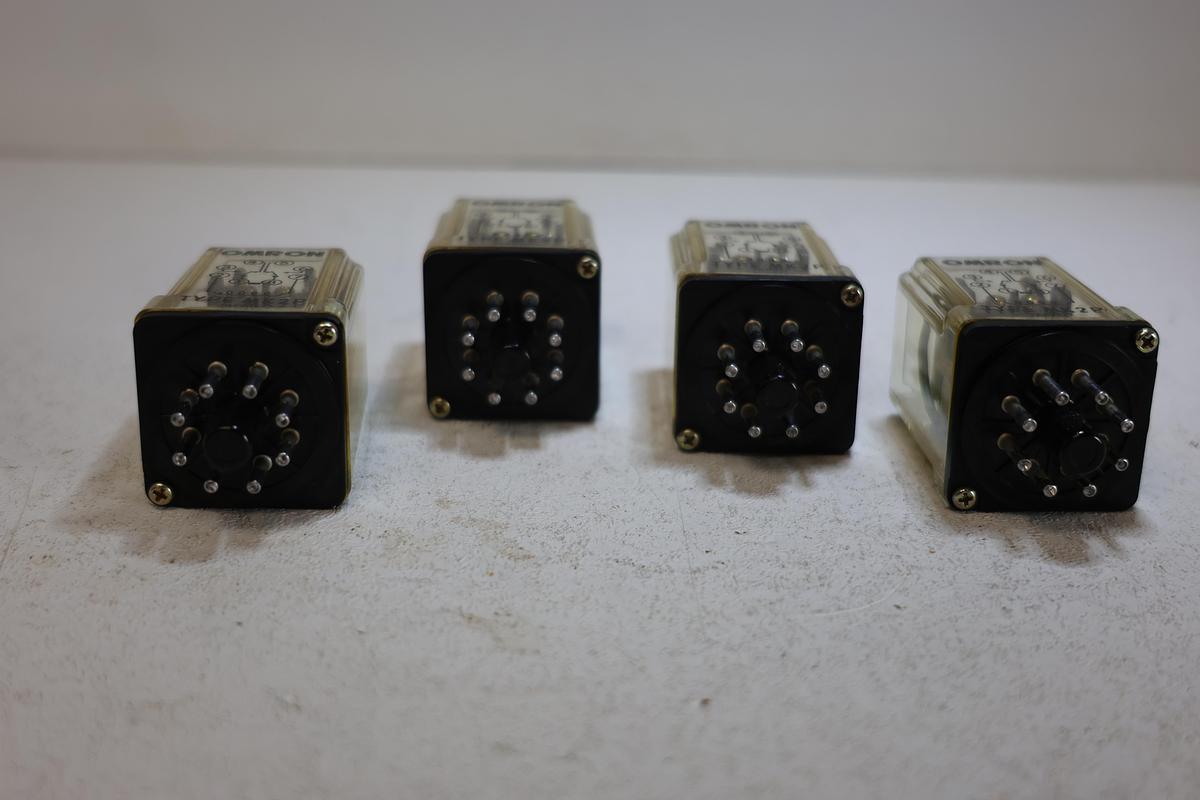 Used OMRON Type MK2P General Purpose Relays 8 pin round DPDT 10AMP DC24V GHA-186