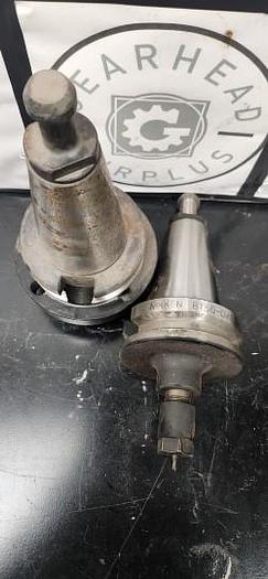 Used BT50 Series Tool Holders - Valenite & Nikken - lot of 2 - GHA-153