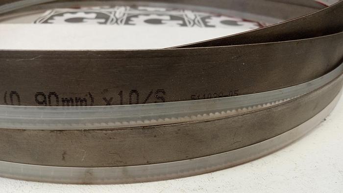 Used Starrett PowerBand M-42 Band Saw Blade 1"x.35" TPI 10 - 12.6' long - GHB-59