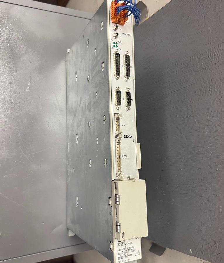 Used Siemens 6SN1123-1AB00-0BA1 SIMODRIVE 611 2-Axis Power Module GHC-15