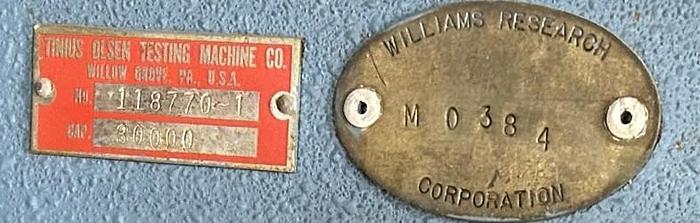 Used Vintage Tinius Olsen Tester