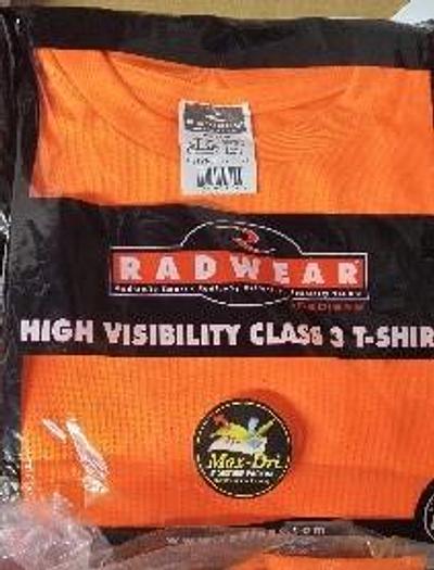 Parts Only Radians & NS Hi Vis Class 3 T-Shirts - lot of 9