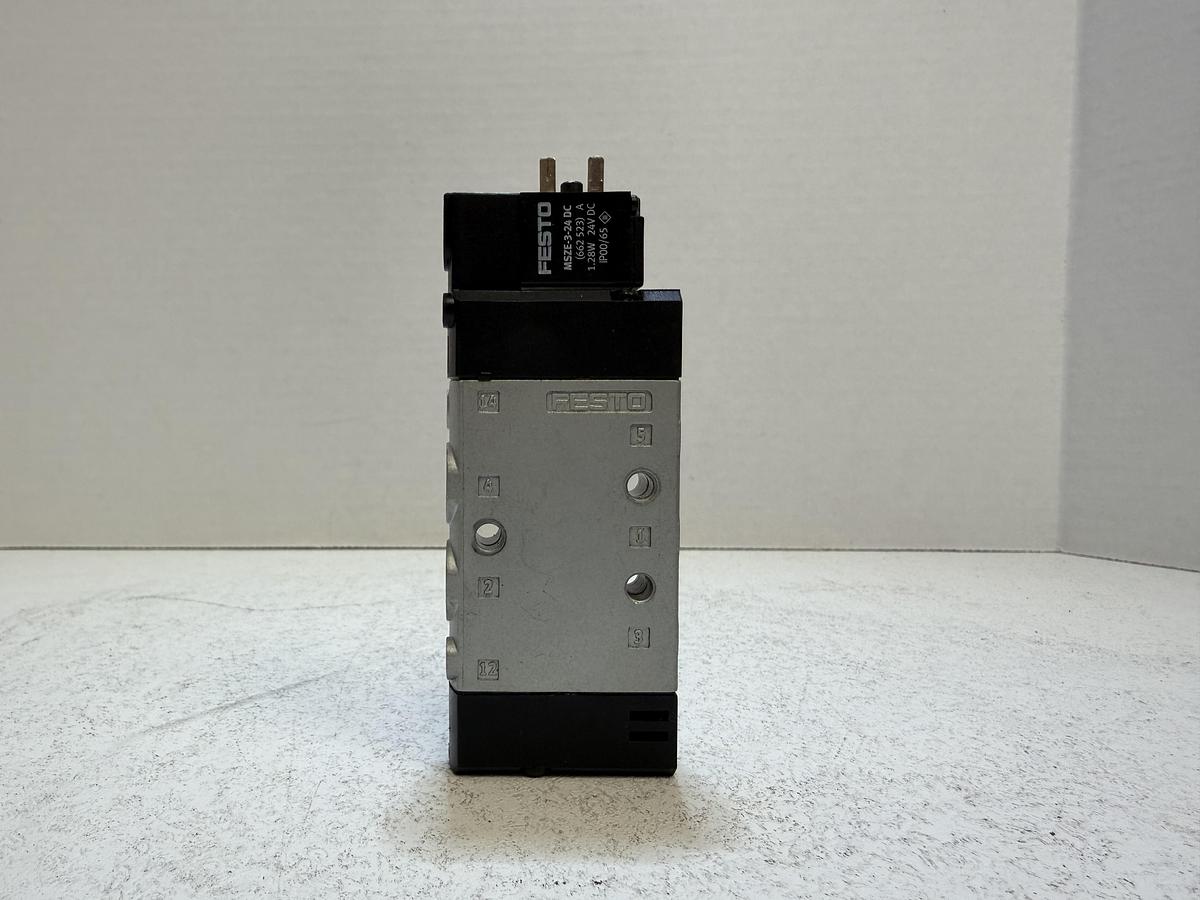 Used Festo CPE14-M1BH-5L-1/8 Pneumatic Solenoid Valve 24VDC G1/8 5/2-Way