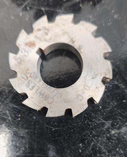 Used Lot of 9 - Assorted Sizes Used Concave Milling Cutters 2"-3-1/2" Diam - GHB-49