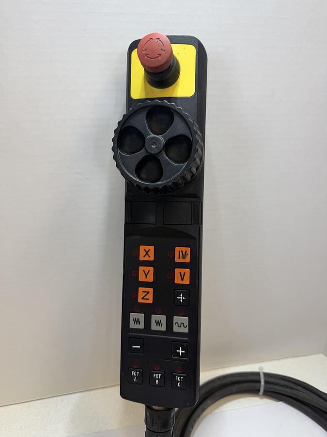 Used HEIDENHAIN 296 469-53 HR 410 Handwheel with Connection Cable