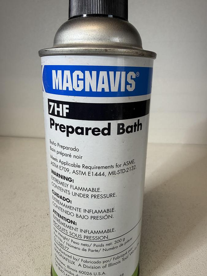 Used Magnaflux 01-1580-77 Magnavis 7HF Prepared Bath 300g GHA-SS4