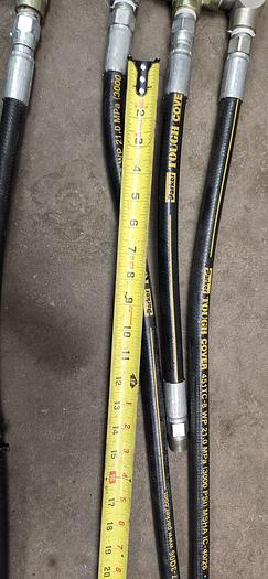 Used Parker Hyd Hose - 451TC-8, 3000 PSI, 1/2x1 with Fittings 