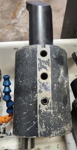 Used Mazak ST-40 2" Boring Bar Holder with various bars - see pictures - GHB-