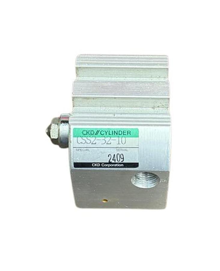 Used CKD CSS2-32-10 Pneumatic Air Cylinder 32mm Bore 10mm Stroke