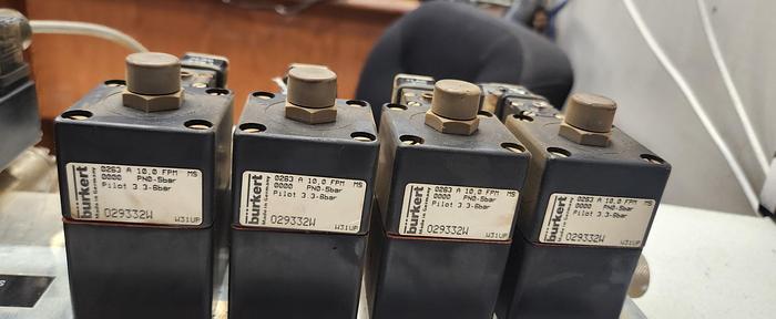 Used Burkert Valve Island for Bystronic BySprint 2512 Laser - GHB-88