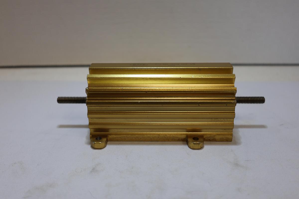 Used Dale RH-250 100Ω 250W 1% Aluminum Housed Wirewound Power Resistor